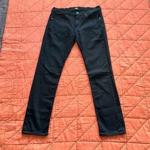 Paige Lennox Jeans (Black, Size 33)
